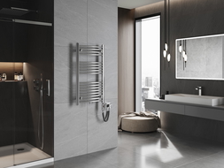 Mexen Ares електрически радиатор 900 x 500 mm, 300 W, хром - W102-0900-500-2300-01