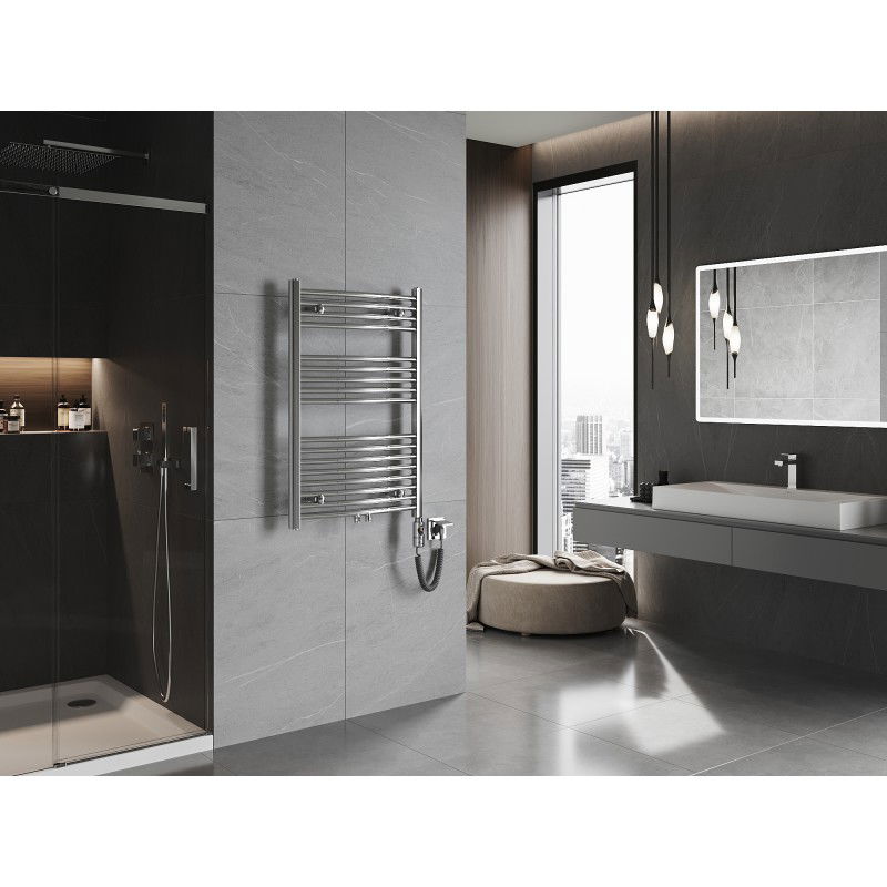 Mexen Ares електрически радиатор 900 x 600 mm, 300 W, хром - W102-0900-600-2300-01