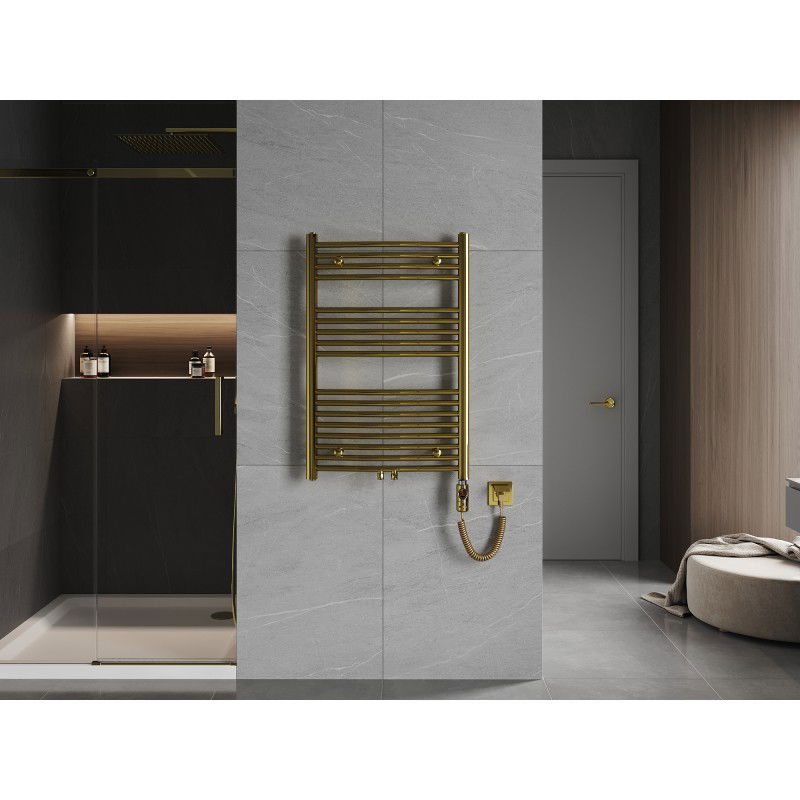 Mexen Ares електрически радиатор 900 x 600 mm, 300 W, златен - W102-0900-600-2300-50