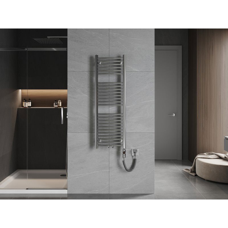 Mexen Ares електрически радиатор 1200 x 400 мм, 300 W, хром - W102-1200-400-2300-01