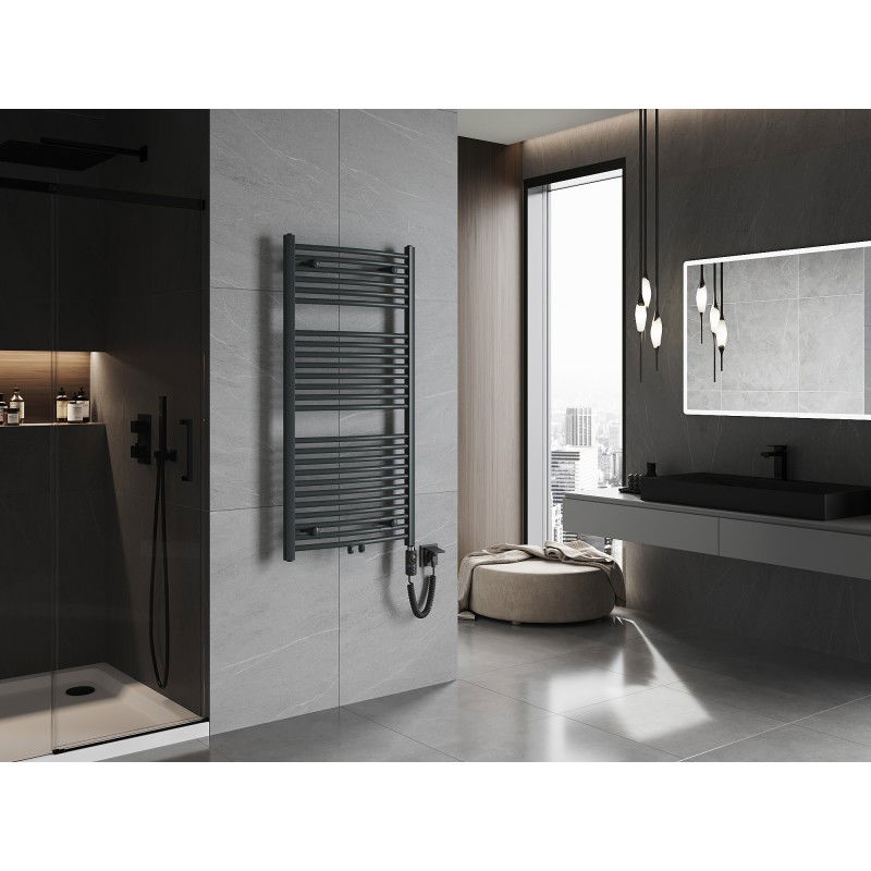 Mexen Ares електрически радиатор 1200 x 600 мм, 600 W, антрацит - W102-1200-600-2600-66