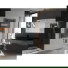 Mexen Ares електрически радиатор 1200 x 600 mm, 600 W, антрацит - W102-1200-600-2600-66
