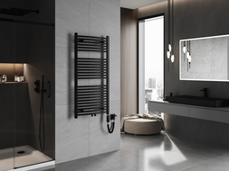 Mexen Ares електрически радиатор 1200 x 600 mm, 600 W, черен - W102-1200-600-2600-70