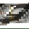 Mexen Ares електрически радиатор 1800 x 600 мм, 600 W, златен - W102-1800-600-2900-50