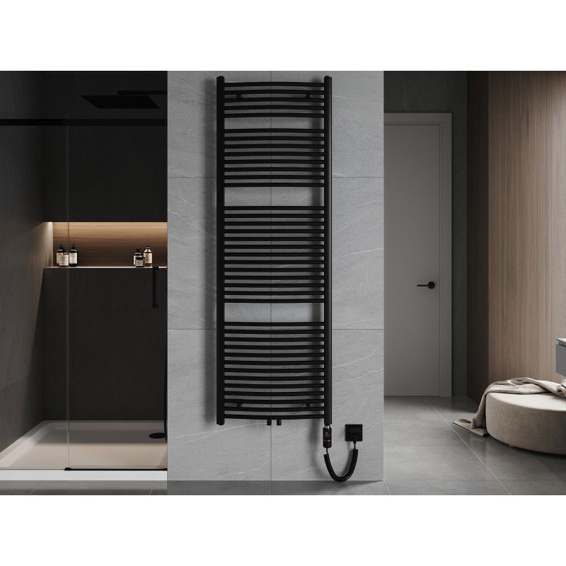 Mexen Ares електрически радиатор 1800 x 600 mm, 900 W, черен - W102-1800-600-2900-70