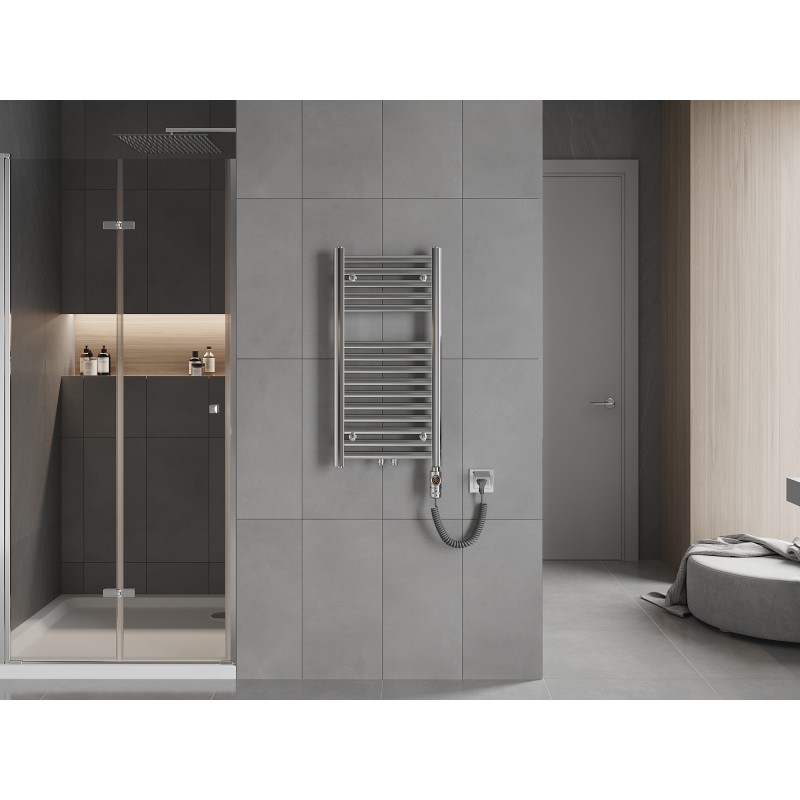 Mexen Hades електрически нагревател 800 x 400 мм, 300 W, хром - W104-0800-400-2300-01