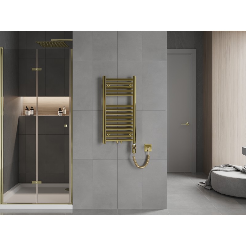 Mexen Hades електрически радиатор 800 x 400 мм, 300 W, златен - W104-0800-400-2300-50