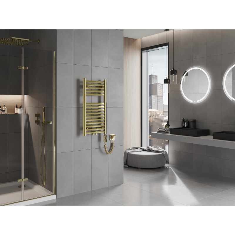 Mexen Hades електрически радиатор 800 x 400 мм, 300 W, златен - W104-0800-400-2300-50