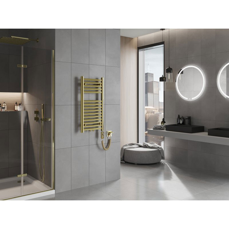 Mexen Hades електрически радиатор 800 x 400 мм, 300 W, златист - W104-0800-400-2300-50