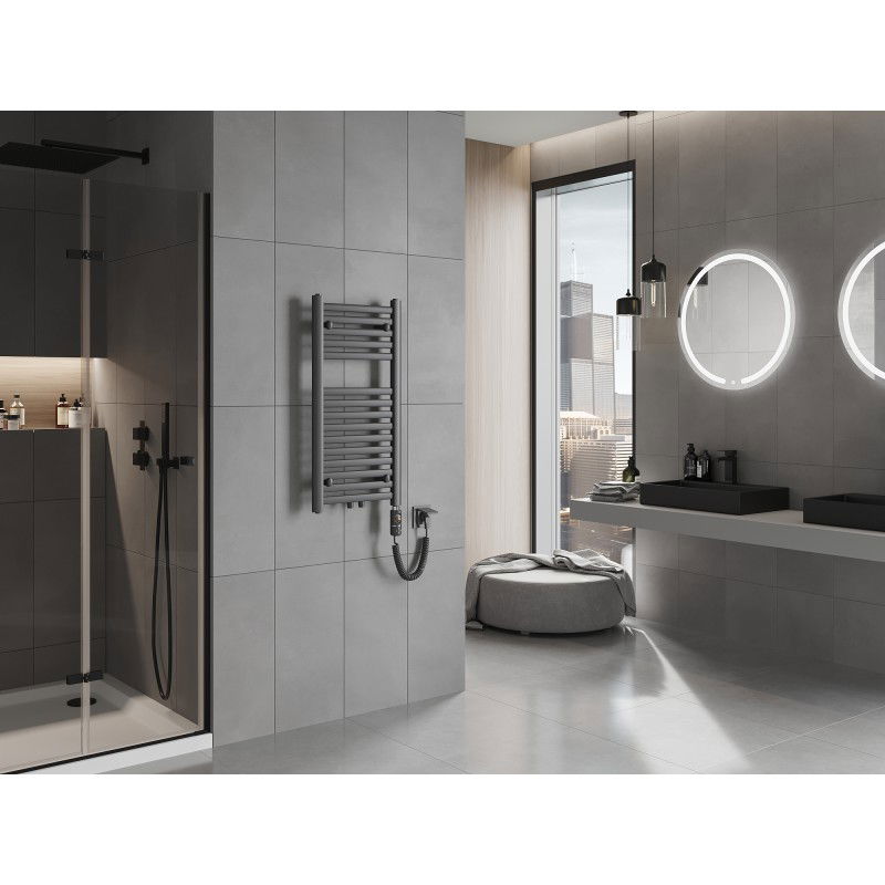 Mexen Hades електрически радиатор 800 x 400 mm, 300 W, антрацит - W104-0800-400-2300-66