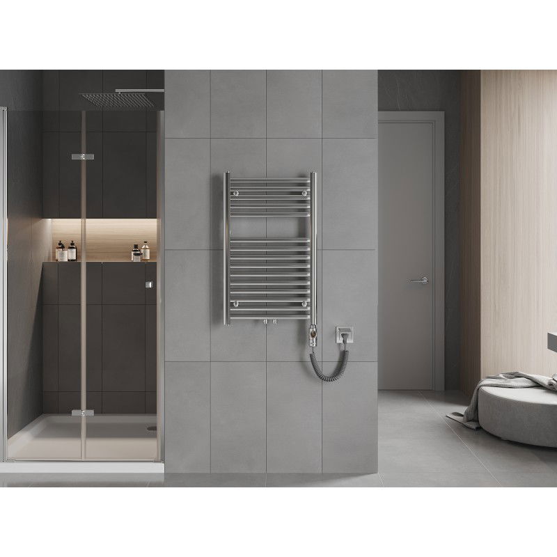 Mexen Hades електрически радиатор 800 x 500 мм, 300 W, хром - W104-0800-500-2300-01