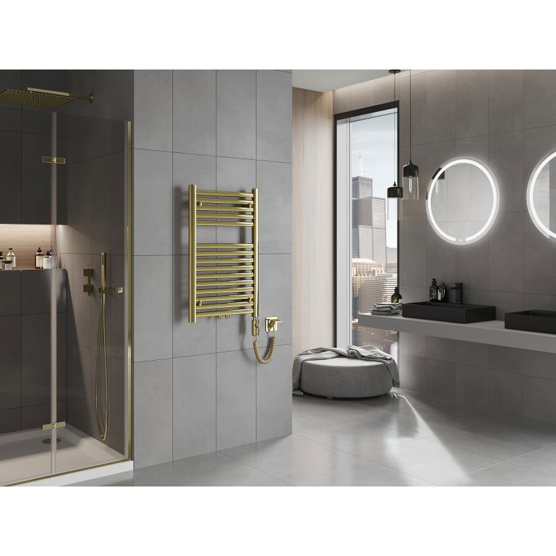 Mexen Hades електрически радиатор 800 x 500 mm, 300 W, златен - W104-0800-500-2300-50