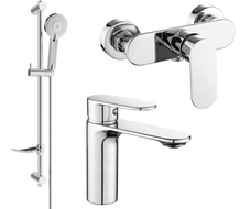 Mexen Milo DF40 комплект душ, хром - 71304DF40-00