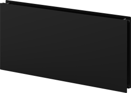 Mexen CHF20 Hygiene Flat радиатор панелен 500 x 500 mm, странично свързване, 431 W, черен - W420HF-050-050-70