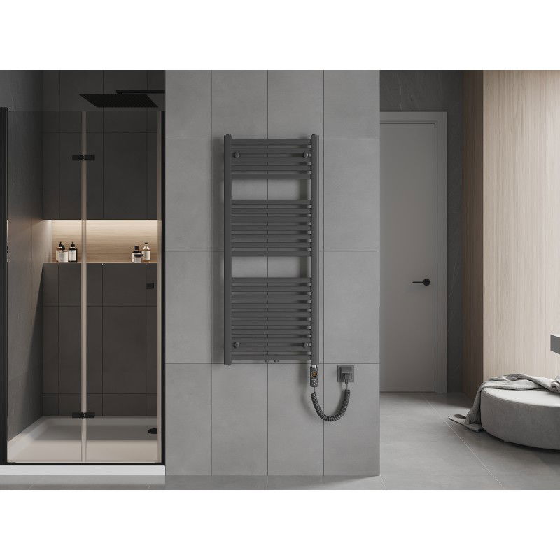 Mexen Hades електрически радиатор 1200 x 500 мм, 600 W, антрацит - W104-1200-500-2600-66