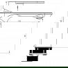 Mexen Milo DF05 комплект душ, хром - 71304DF05-00