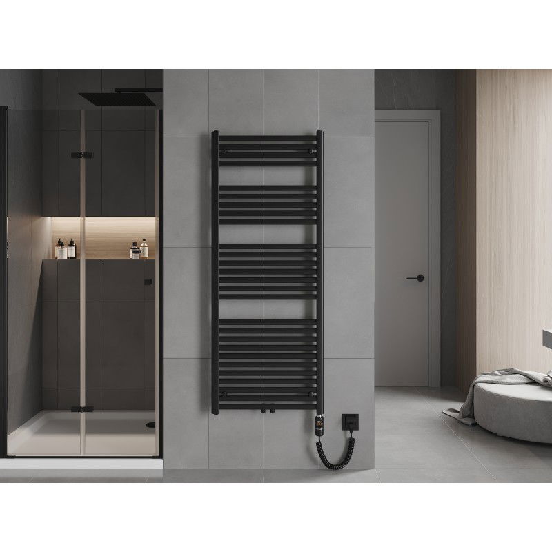 Mexen Hades електрически радиатор 1500 x 600 mm, 900 W, черен - W104-1500-600-2900-70