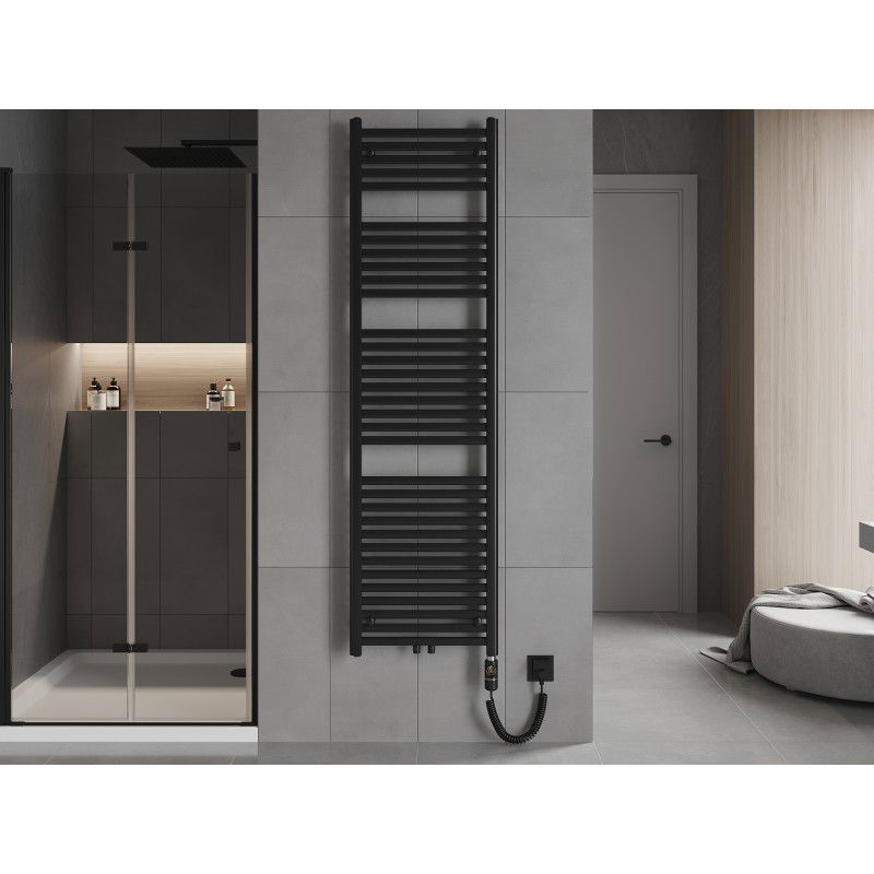 Mexen Hades електрически радиатор 1800 x 500 мм, 900 W, черен - W104-1800-500-2900-70