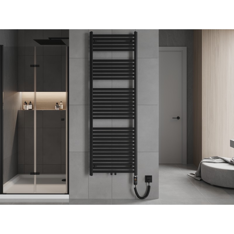 Mexen Hades електрически радиатор 1800 x 600 мм, 900 W, черен - W104-1800-600-2900-70