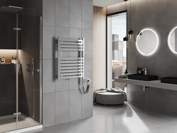 Mexen Uran електрически радиатор 800 x 600 мм, 300 W, хром - W105-0800-600-2300-01