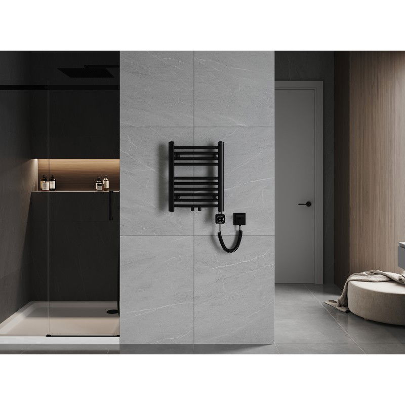 Mexen Ares електрически радиатор 500 x 400 мм, 300 W, черен - W102-0500-400-6300-70