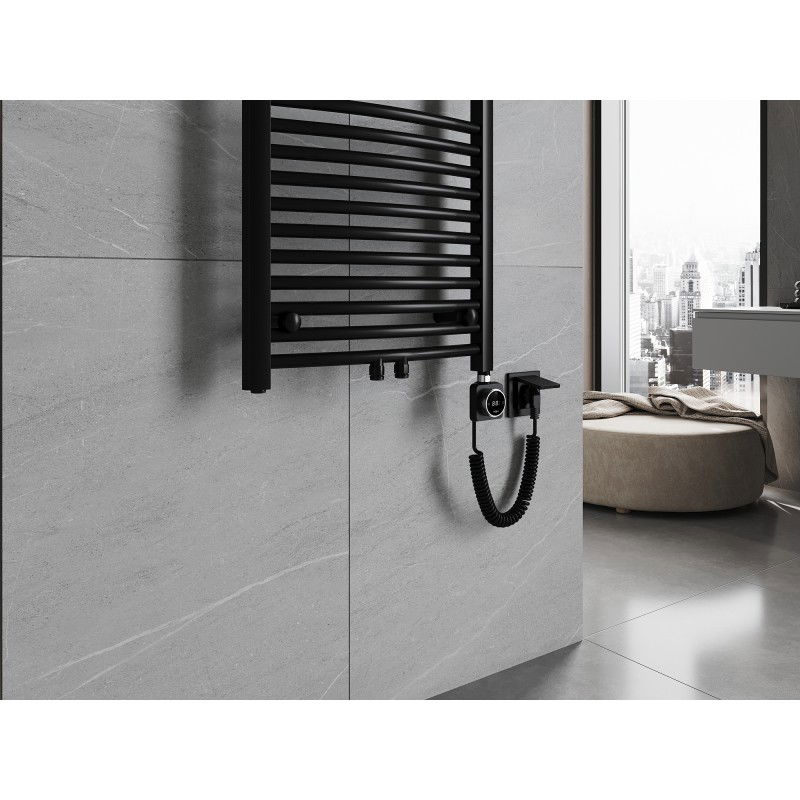 Mexen Ares електрически радиатор 700 x 400 mm, 300 W, черен - W102-0700-400-6300-70