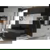 Mexen Ares електрически радиатор 900 x 600 мм, 400 W, черен - W102-0900-600-6400-70