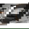 Mexen Ares електрически радиатор 1200 x 500 мм, 500 W, черен - W102-1200-500-6500-70