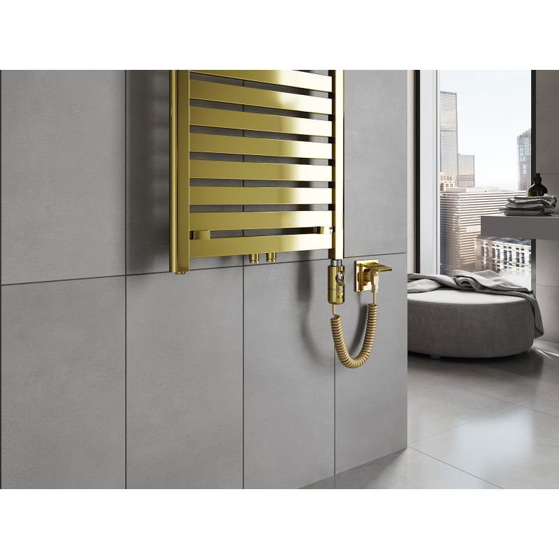 Mexen Uran електрически радиатор 800 x 500 mm, 300 W, златен - W105-0800-500-2300-50