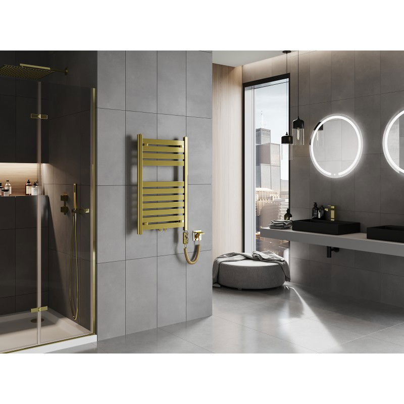 Mexen Uran електрически радиатор 800 x 500 mm, 300 W, златен - W105-0800-500-2300-50