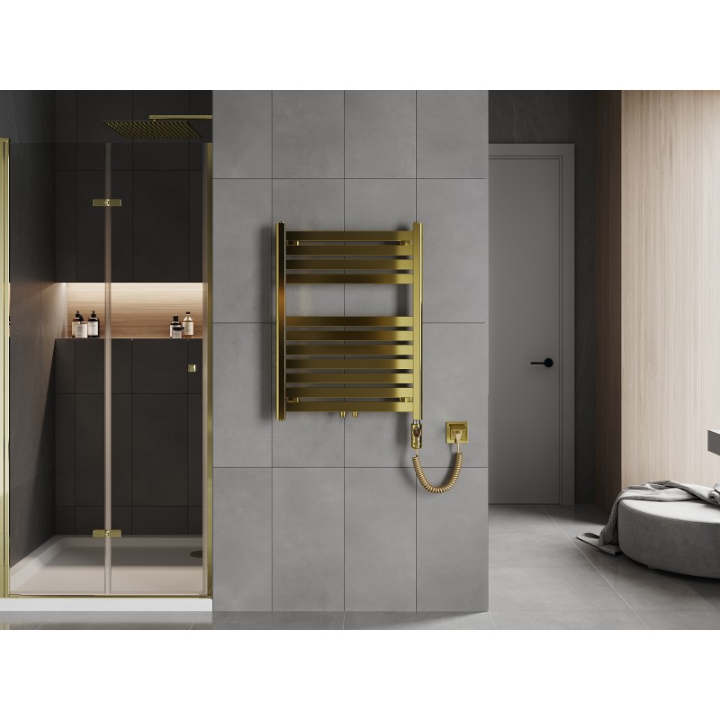 Mexen Uran електрически радиатор 800 x 600 мм, 300 W, златист - W105-0800-600-2300-50