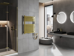 Mexen Uran електрически нагревател 800 x 600 мм, 300 W, златист - W105-0800-600-2300-50