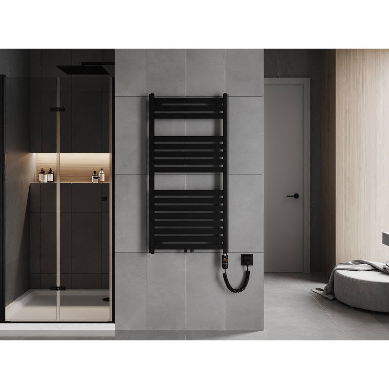 Mexen Uran електрически радиатор 1200 x 600 мм, 600 W, черен - W105-1200-600-2600-70