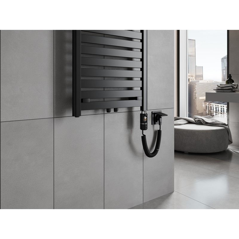 Mexen Uran електрически радиатор 1800 x 600 mm, 900 W, черен - W105-1800-600-2900-70