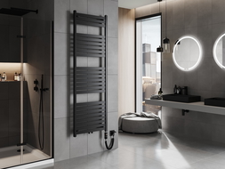 Mexen Uran електрически радиатор 1800 x 600 мм, 900 W, черен - W105-1800-600-2900-70