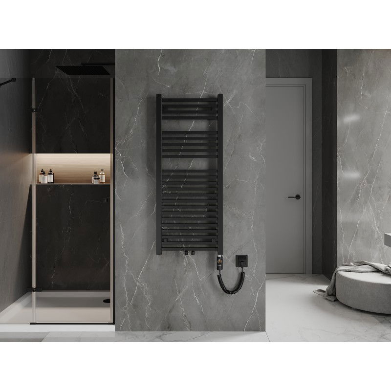 Mexen Pluton електрически радиатор 1200 x 500 mm, 600 W, черен - W106-1200-500-2600-70