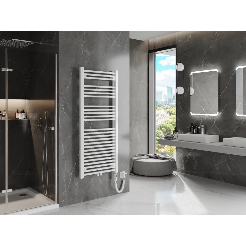 Mexen Pluton електрически радиатор 1450 x 600 мм, 900 W, бял - W106-1450-600-2900-20