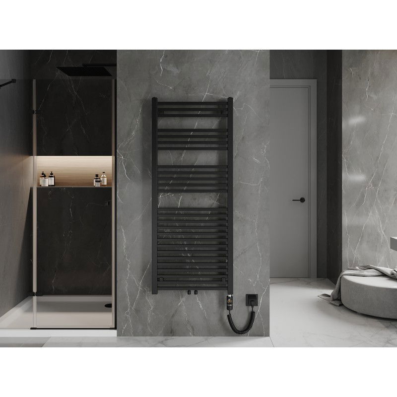 Mexen Pluton електрически радиатор 1450 x 600 mm, 900 W, черен - W106-1450-600-2900-70