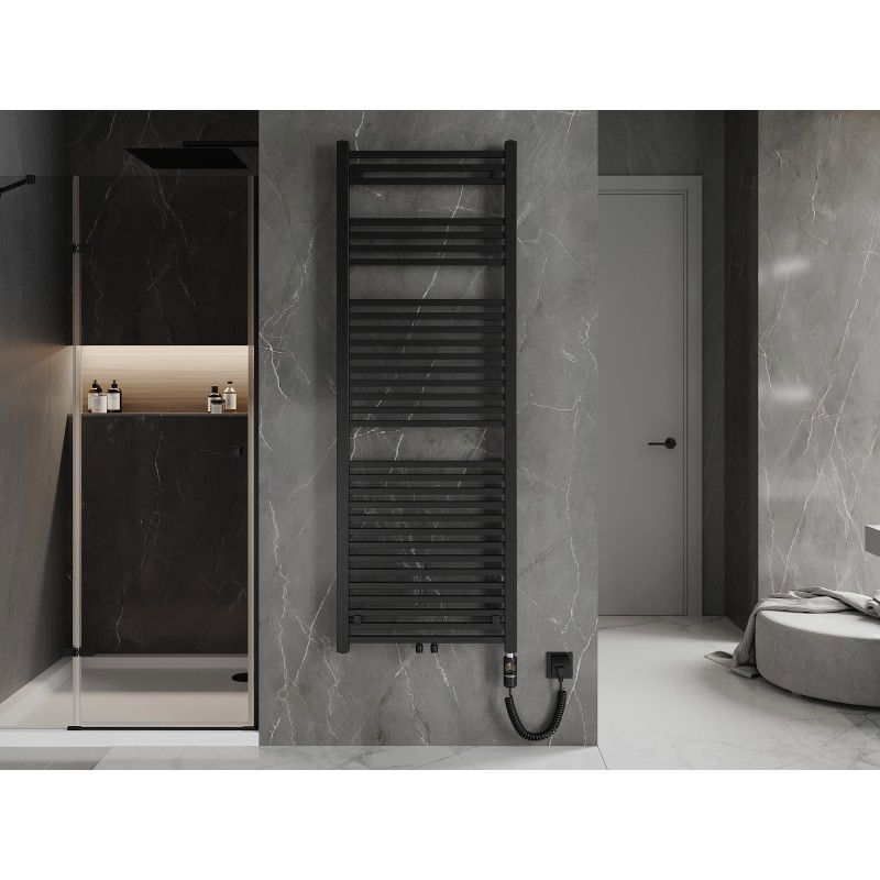 Mexen Pluton електрически радиатор 1700 x 600 мм, 900 W, черен - W106-1700-600-2900-70