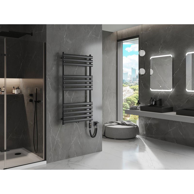 Mexen Jowisz електрически радиатор 1200 x 600 mm, 600 W, черен - W107-1200-600-2600-70