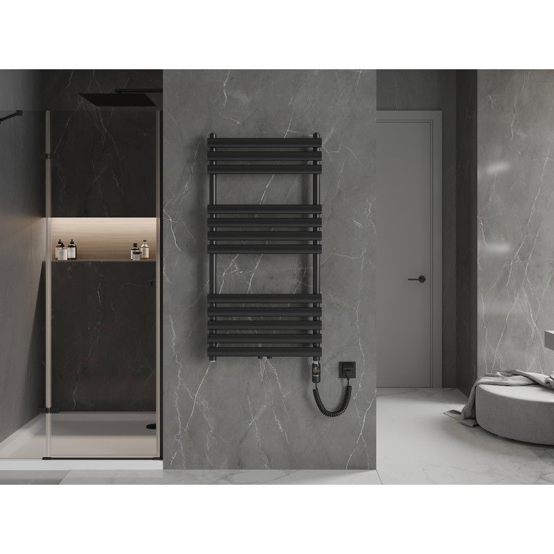 Mexen Jowisz електрически радиатор 1200 x 600 mm, 600 W, черен - W107-1200-600-2600-70