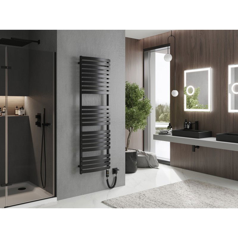 Mexen Bachus електрически радиатор 1600 x 500 мм, 900 W, черен - W109-1600-500-2900-70