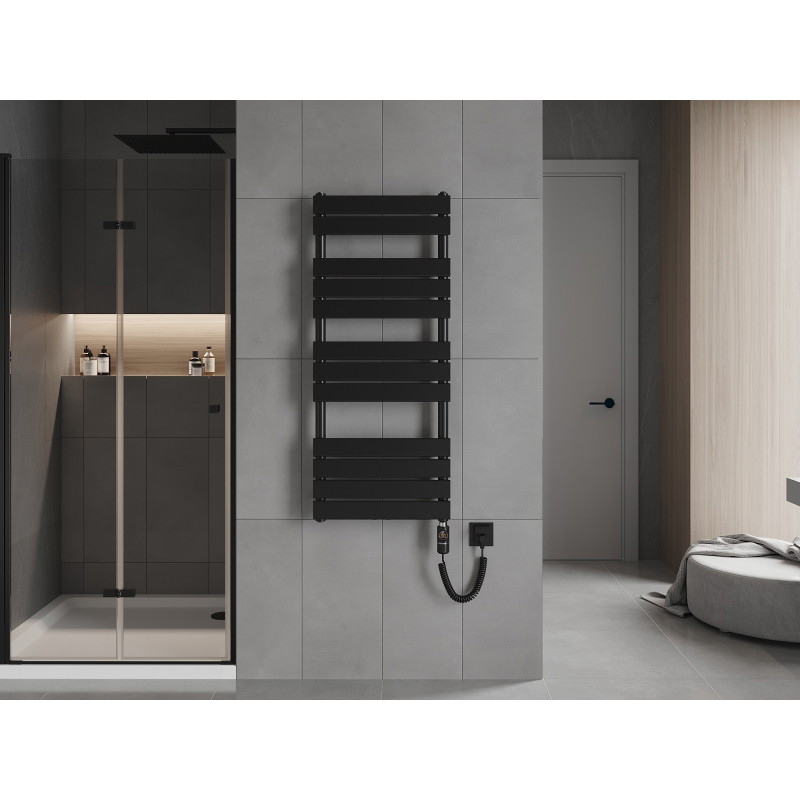 Mexen Ceres електрически радиатор 1200 x 500 мм, 600 W, черен - W111-1200-500-2600-70