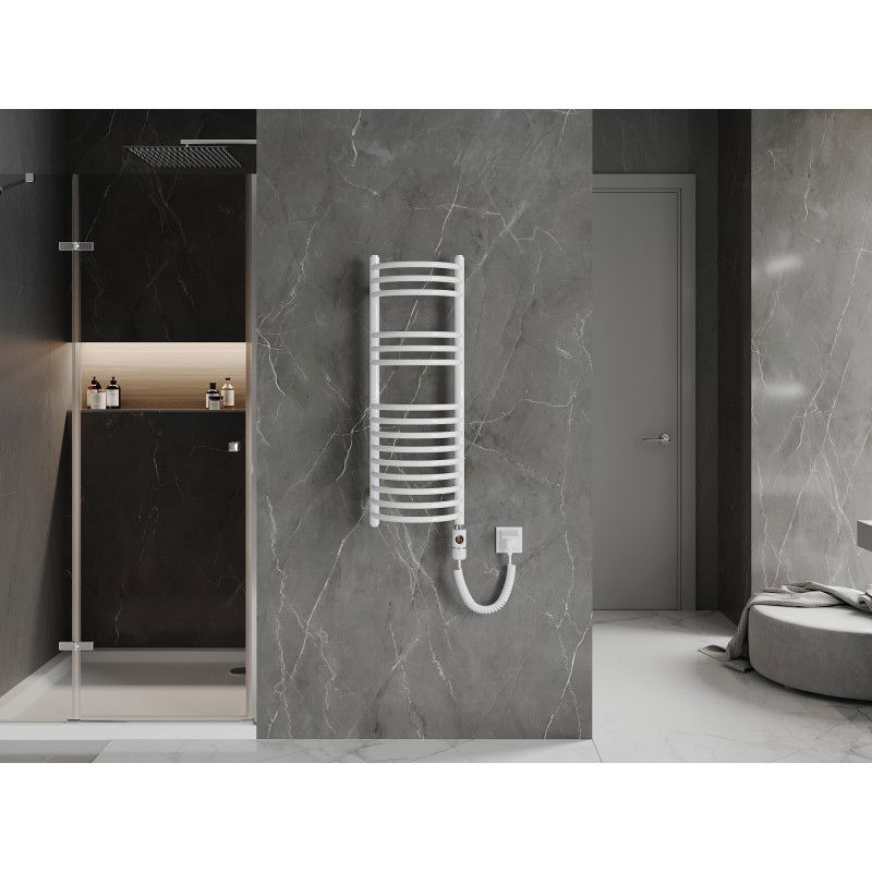 Mexen Eros електрически радиатор 900 x 318 mm, 300 W, бял - W112-0900-318-2300-20