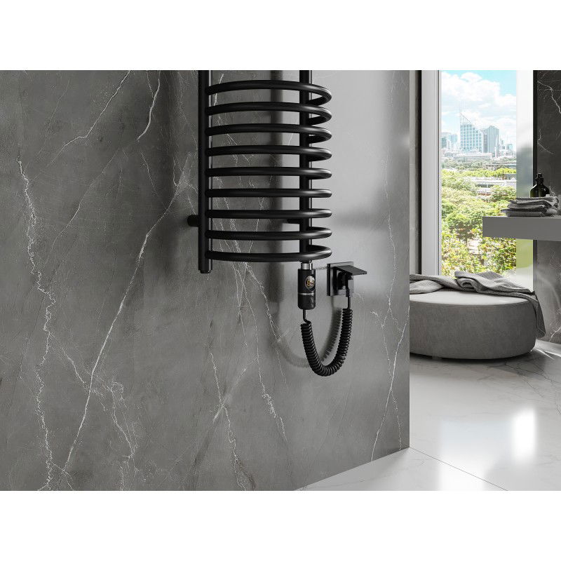 Mexen Eros електрически радиатор 900 x 318 mm, 300 W, черен - W112-0900-318-2300-70