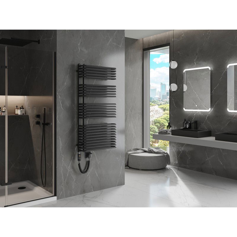 Mexen Amor електрически радиатор 1200 x 600 mm, 900 W, черен - W120-1200-600-2900-70