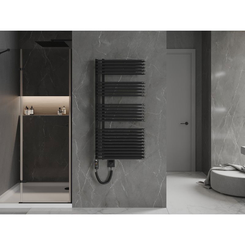 Mexen Amor електрически радиатор 1200 x 600 mm, 900 W, черен - W120-1200-600-2900-70