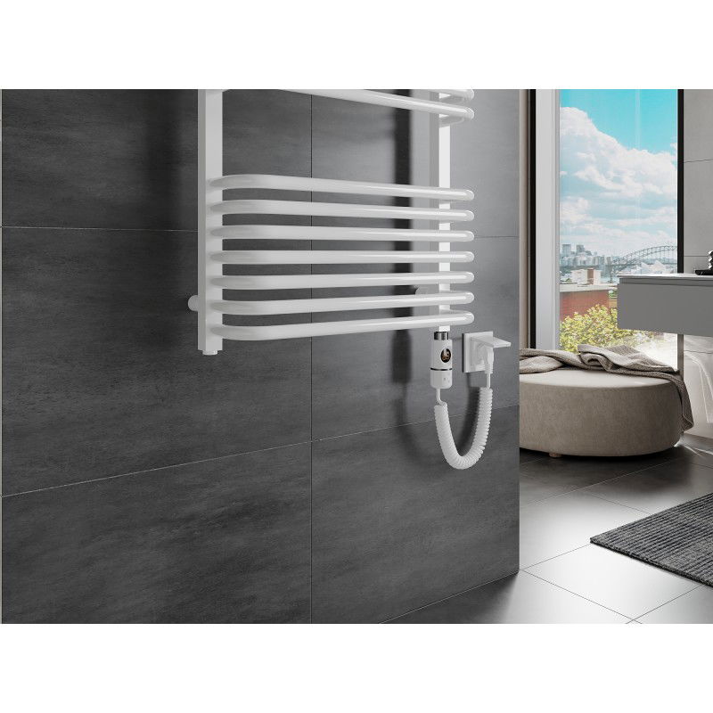 Mexen Apollo електрически радиатор 1210 x 450 mm, 600 W, бял - W117-1210-450-2600-20