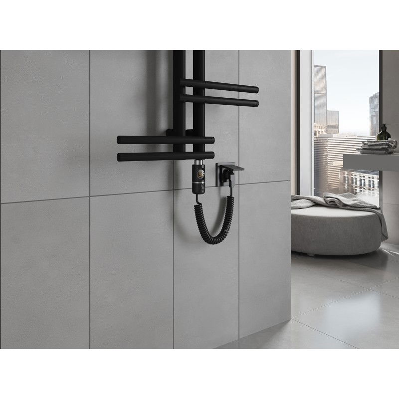 Mexen Jari електрически радиатор 1005 x 550 мм, 300 W, черен - W115-1005-550-2300-70