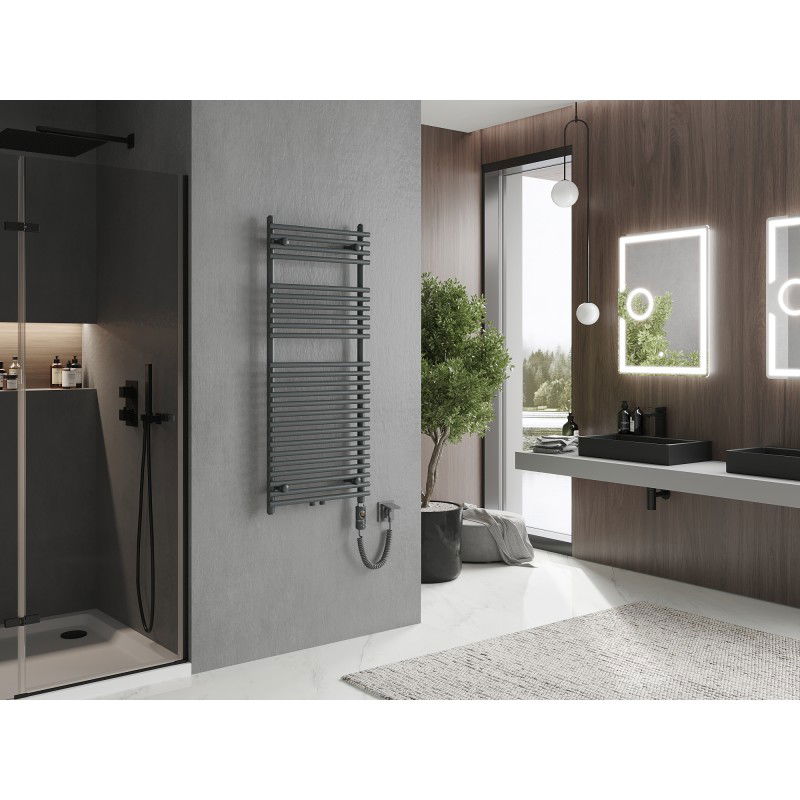 Mexen Sol електрически радиатор 1200 x 500 мм, 600 W, антрацит - W125-1200-500-2600-66